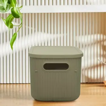 Kuti plastike për organizim, ngjyrë e gjelbër e çelët, Evila Originals, 241782, 6.2L