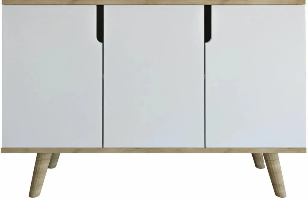 Konsol Skye Decor Verona 120, lis safir, e bardhë - 4