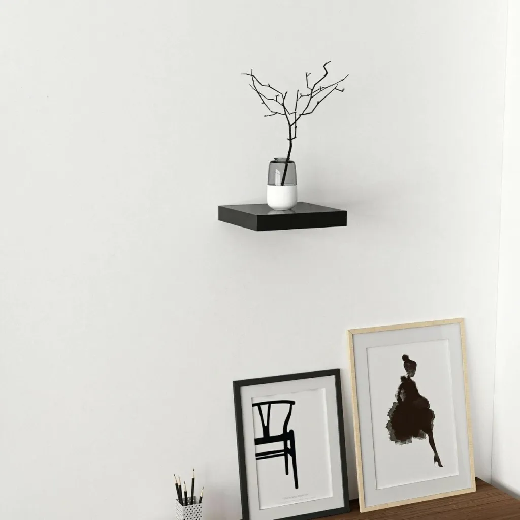 Raft muri Skye Decor, i zi, 23 cm - 1