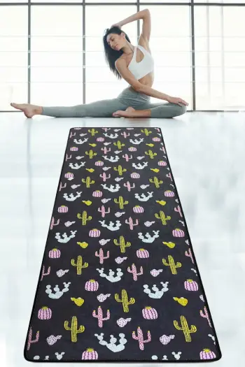 Qilim yoga Vital And Vivid, Opuntia Djt, shumëngjyrësh, 60x200cm