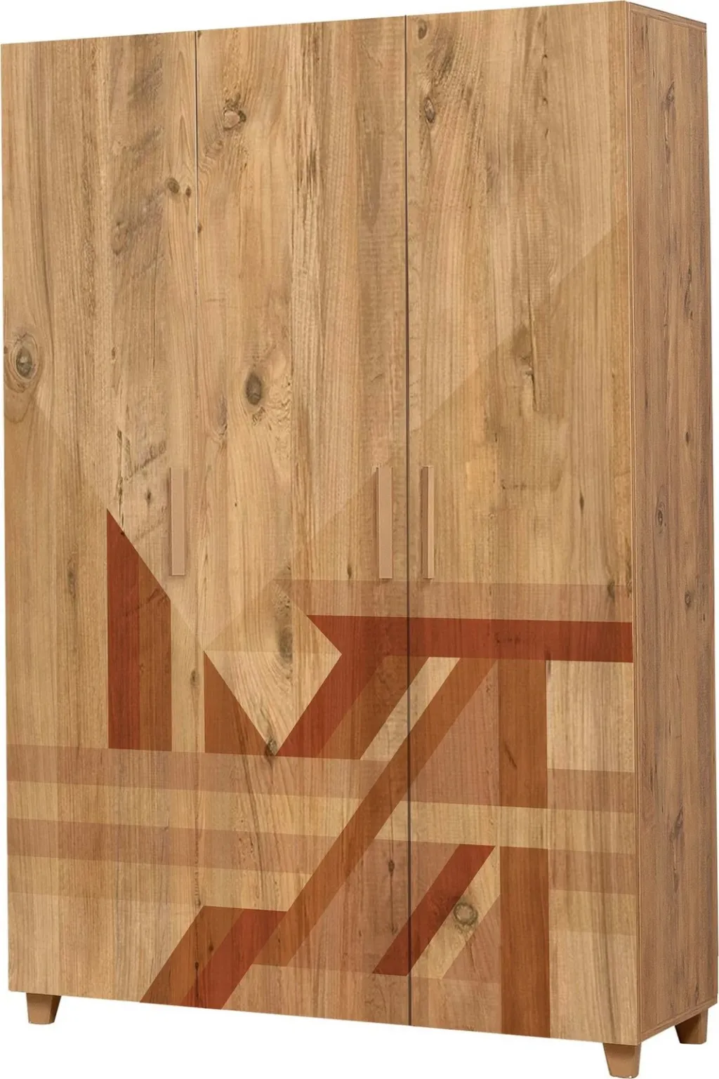 Dollap Skye Decor, Leva Hedera Flow, ngjyrë Atlantic Pine, 120x189x48cm - 2