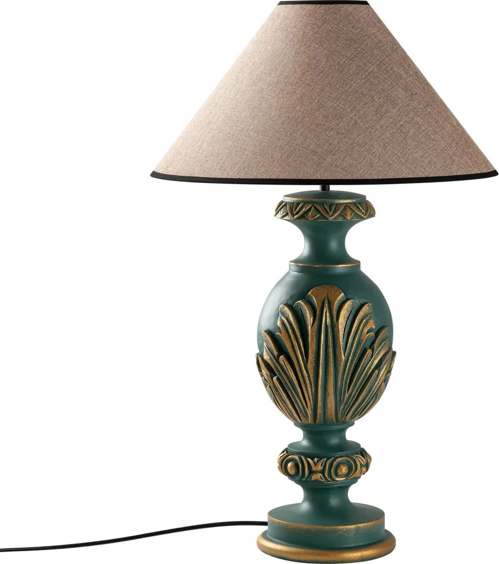 Llambë tavoline Opviq, ELEGANZE-5314, jeshile dhe kafe e çelët - 4