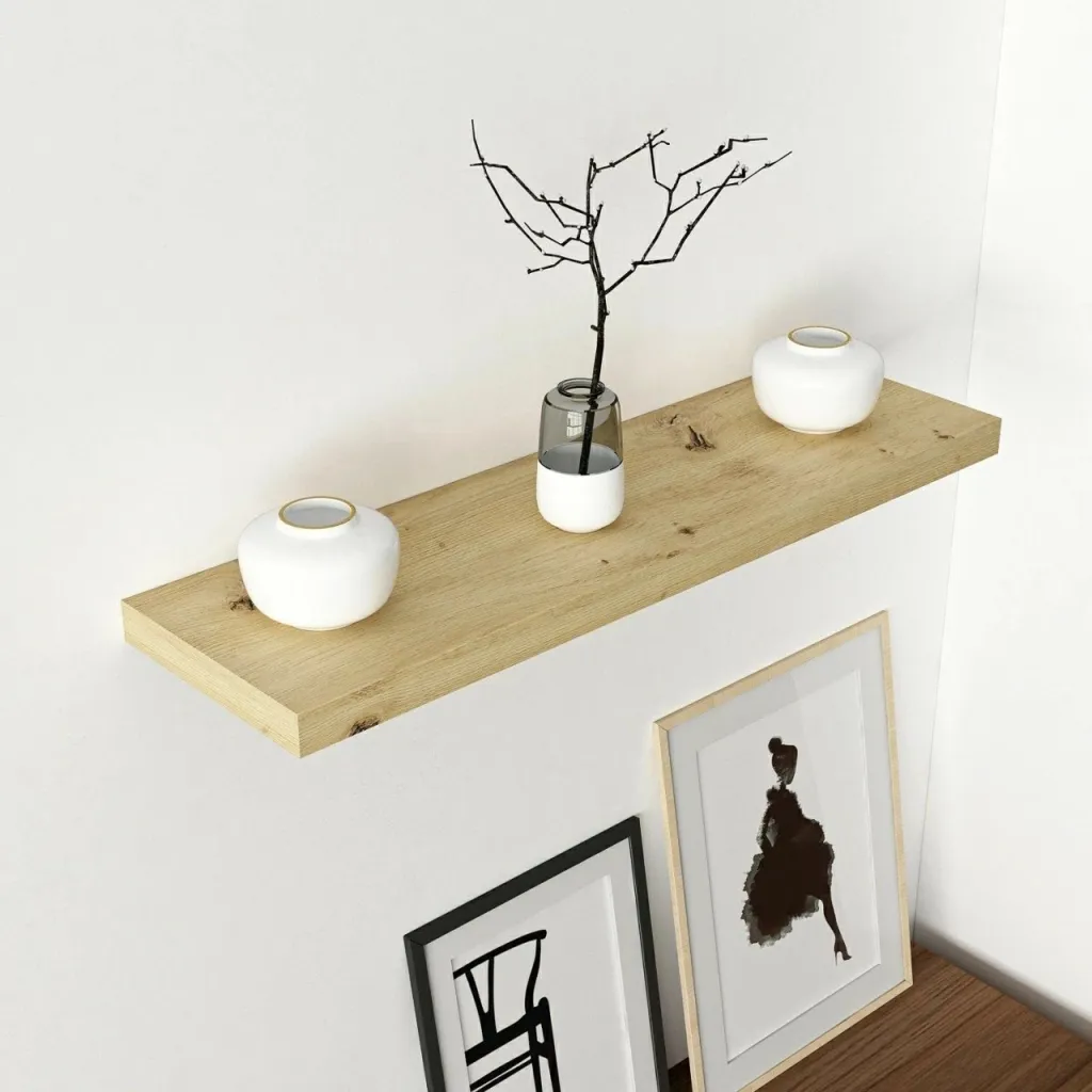Raft muri Skye Decor, i bardhë, 80cm - 5