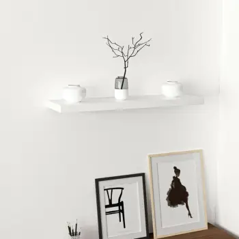 Raft muri Skye Decor, i bardhë, 80cm