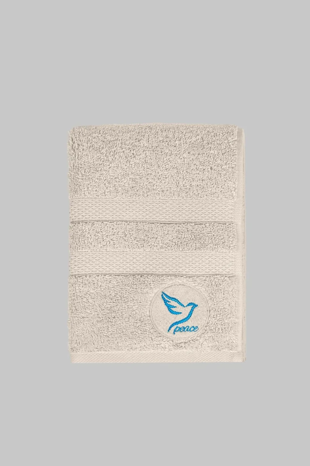 Peshqir duarsh Mijolnir, Peace, bezhë, 50x90cm - 1