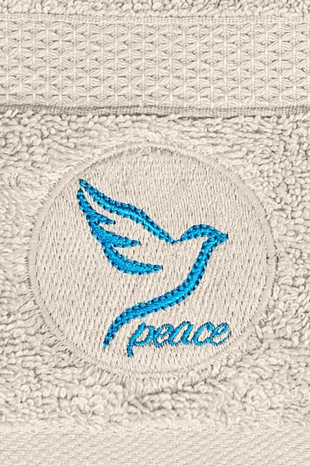 Peshqir duarsh Mijolnir, Peace, bezhë, 50x90cm - 3