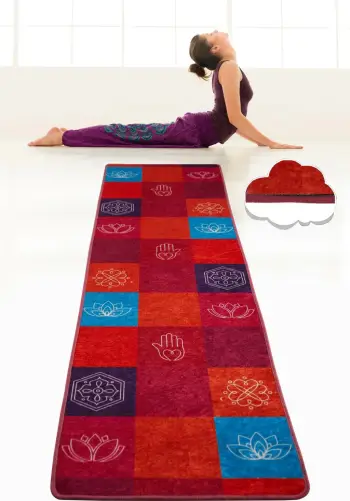 Qilim yoga, Vital And Vivid, Mantra, shumëngjyrësh, 60x200cm