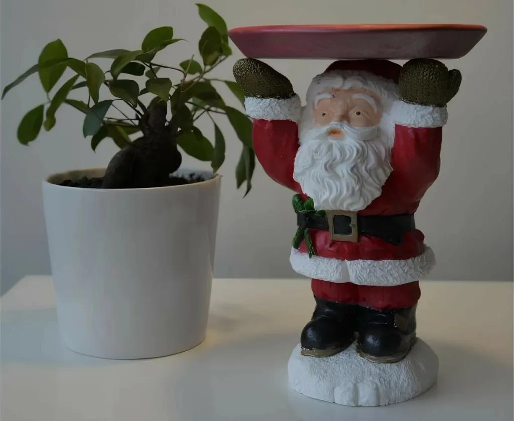 Objekt dekorativ Santa Claus, ngjyrë e kuqe, CY0649 - 1