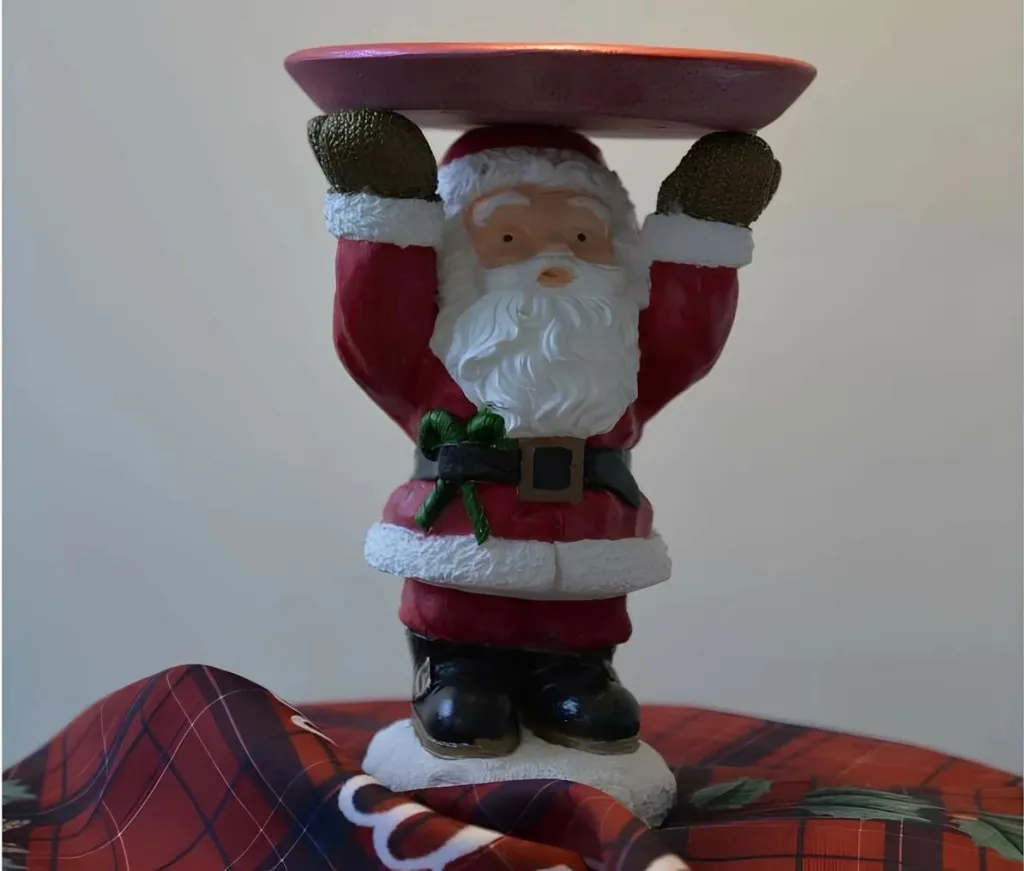 Objekt dekorativ Santa Claus, ngjyrë e kuqe, CY0649 - 2
