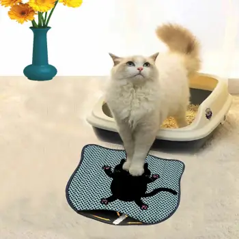 Tapet për rërë mace, shumëngjyrësh, Paws & Whiskers, Kdkafa0158, 40x50cm