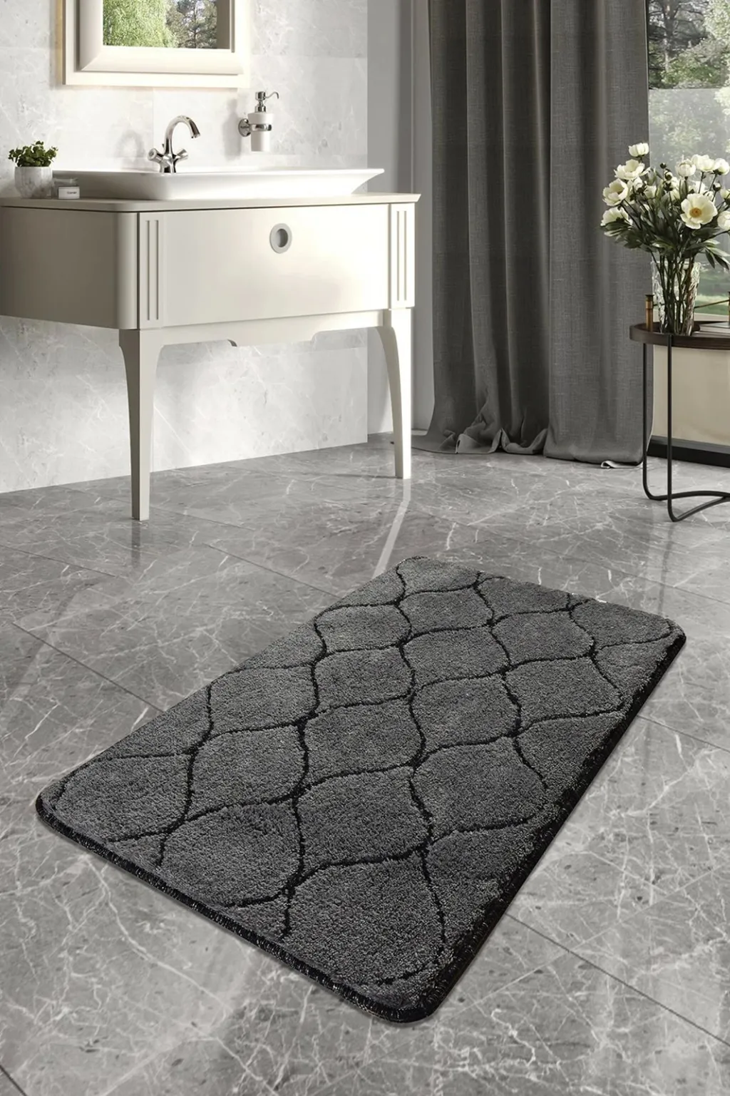 Qilim banjoje akrilik Mijolnir Infinity, antracit, 70x120cm - 1