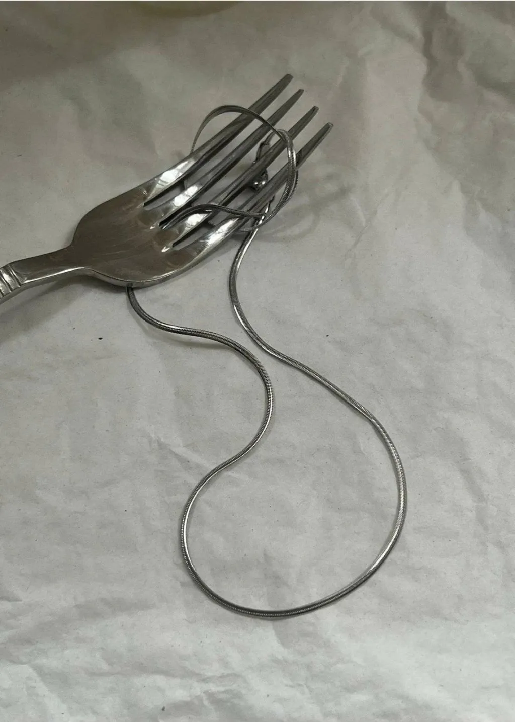 Qafore prej çeliku, ngjyrë argjendi, Jumeon, KPEGMSA1262, 45cm - 3