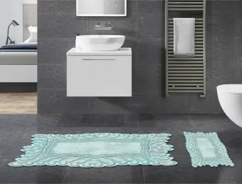 Set tapetash për banjo, ngjyrë kaltër, Mijolnir, 21016115Mv, 2 copë