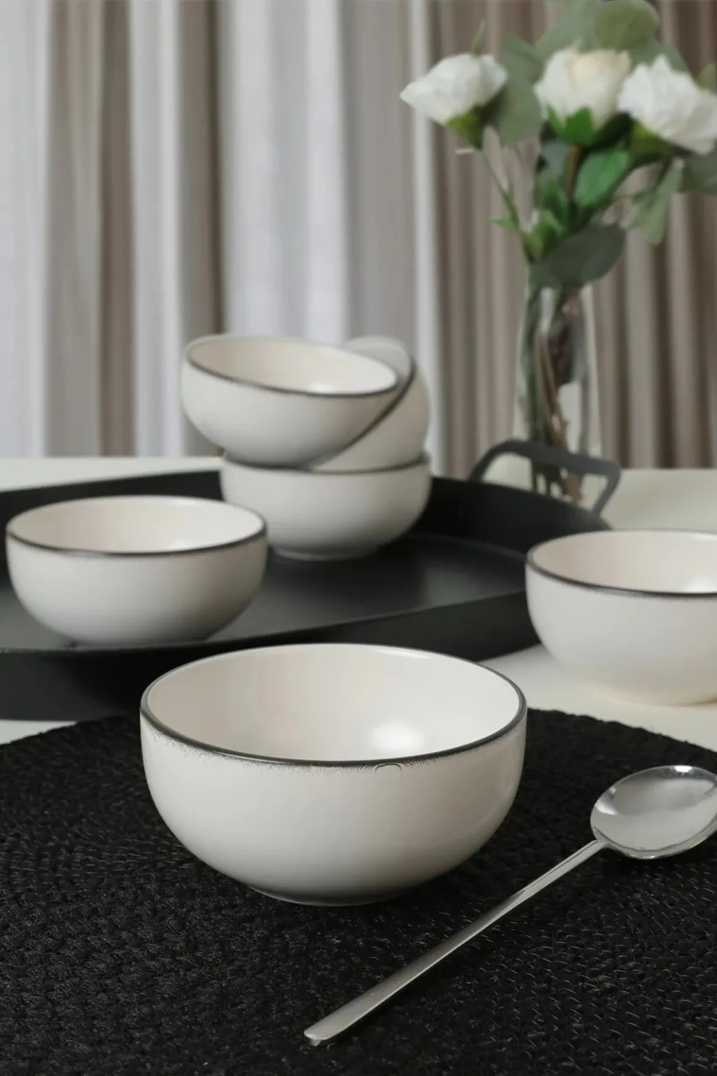 Set tasash (6 copë), Hermia Concept, ST101406F022AJ79700MAKA500 - 1