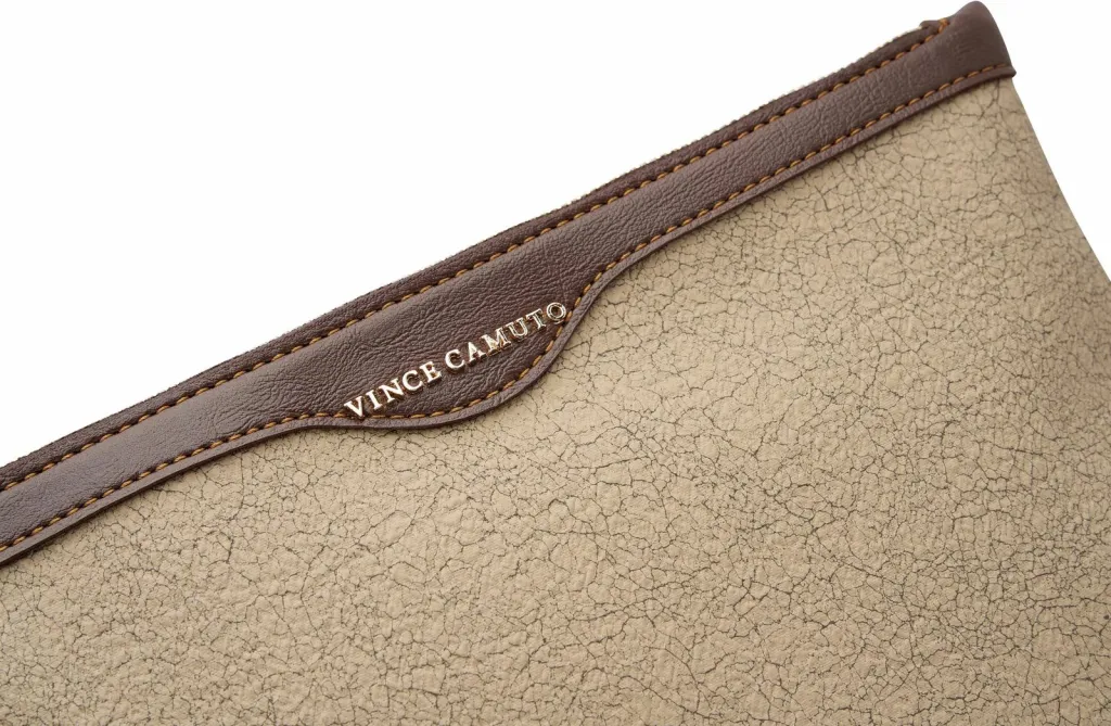 Çantë dore clutch, ngjyrë kafe, Vince Camuto, Terni - 3