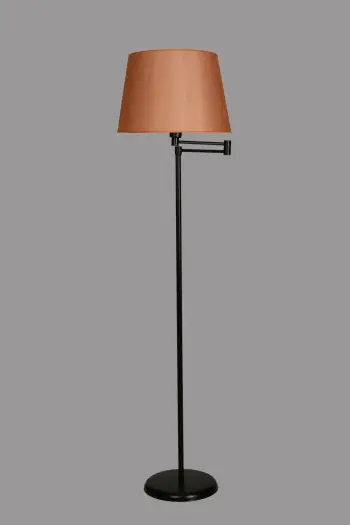 Llambë dyshemeje Opviq, 8245-3, trup metalik, kapak portokalli, 170 cm