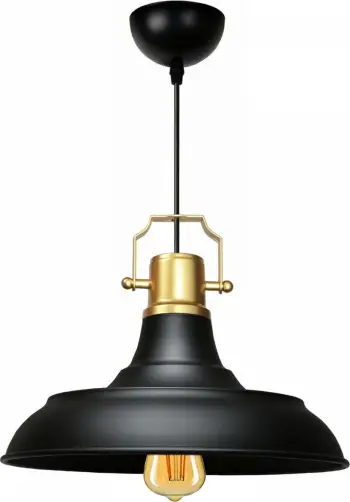 Llambë tavani Opviq, AYD-3631, metal i zi