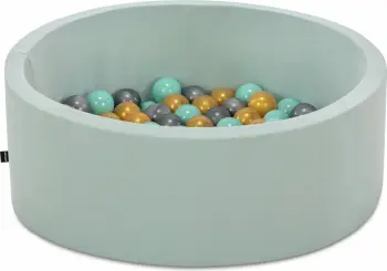 Pishinë me topa, ngjyrë mint, Bubble Pops v8, Evila Originals