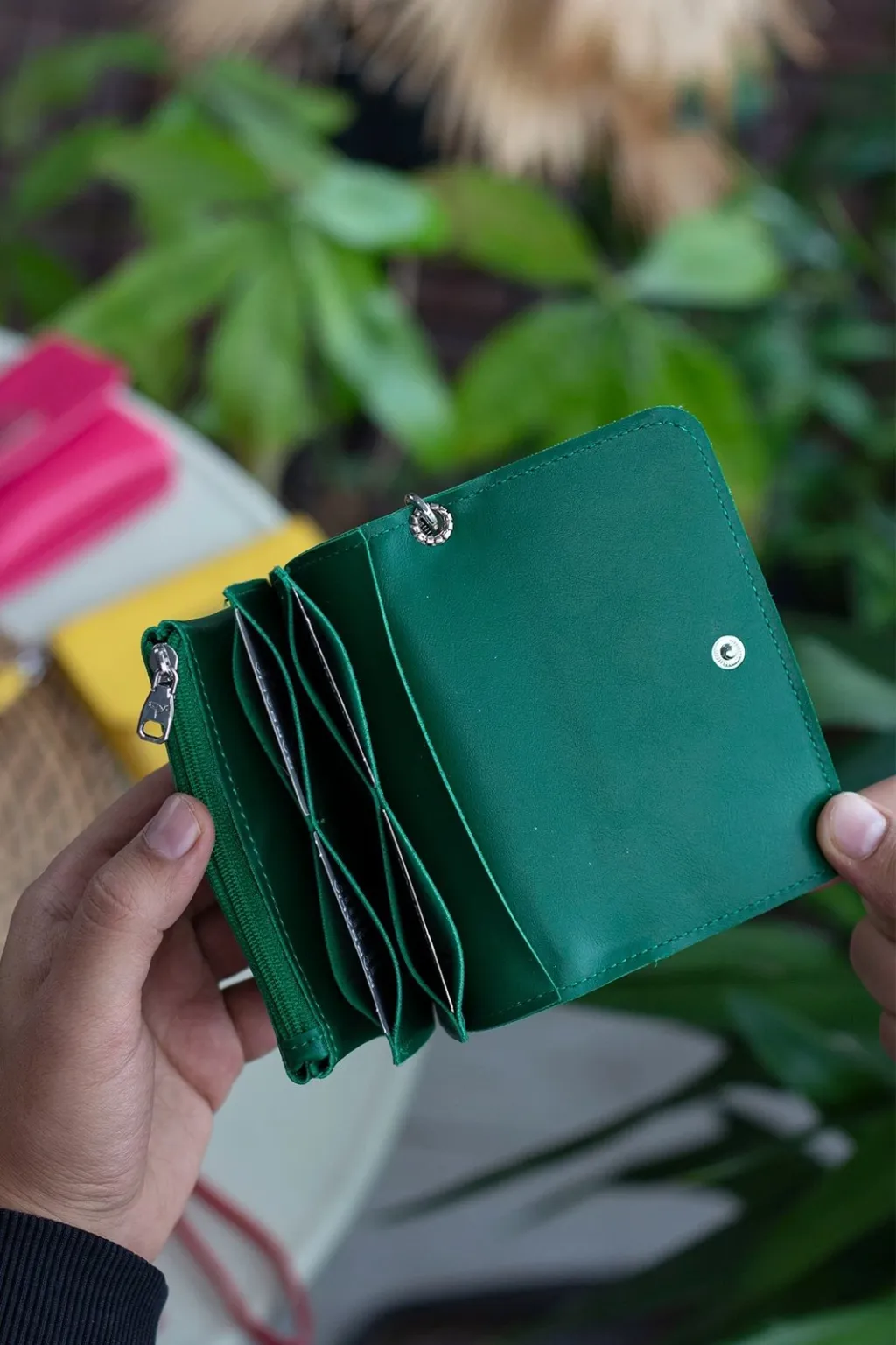 Portofol për gra, ngjyrë e gjelbër, Zoozie Bags - 8
