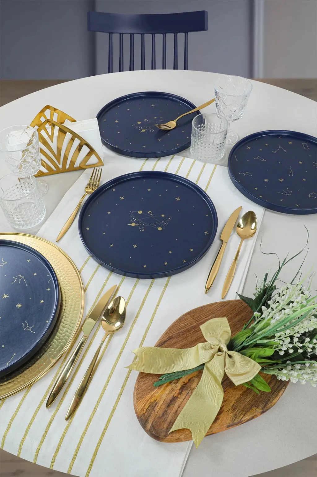 Set pjatash shërbimi (4 copë), Hermia Concept, ST038104F993A046200MATSS00 - 2