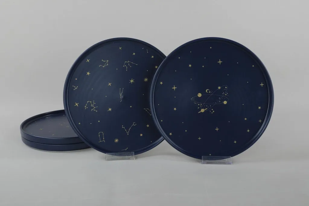 Set pjatash shërbimi (4 copë), Hermia Concept, ST038104F993A046200MATSS00 - 3