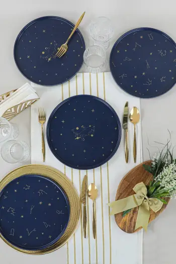 Set pjatash shërbimi (4 copë), Hermia Concept, ST038104F993A046200MATSS00