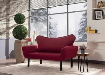Divan-krevat dy vendësh, ngjyrë maron, Atelier del Sofa, Chatto