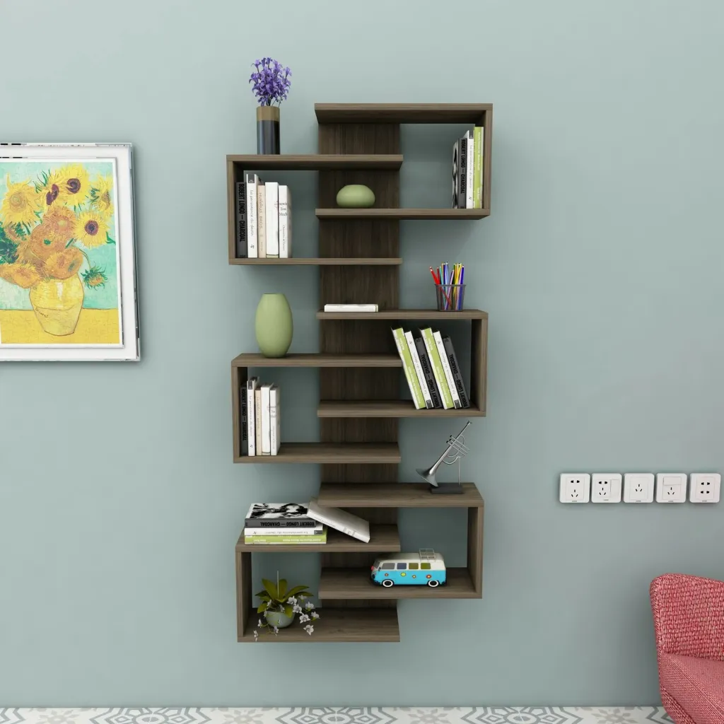 Raft librash Skye Decor, ngjyrë arr - 2