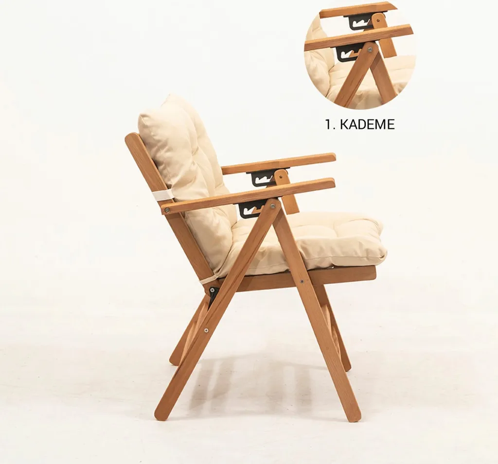 Karrige kopshti Skye Decor, MYL04, krem - 2