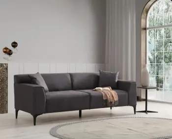 Divan treshe Atelier del Sofa, Petra 3, antracit