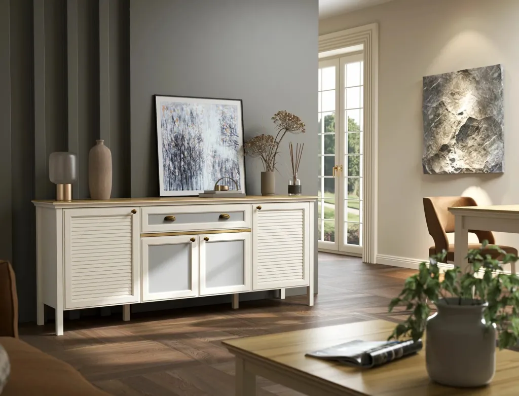 Konsol Skye Decor, FRN-21008, krem, lis, gri - 5