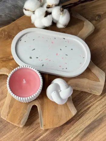 Set qirinjsh (3 copë), Evila Originals, Glamour Candle 28ST