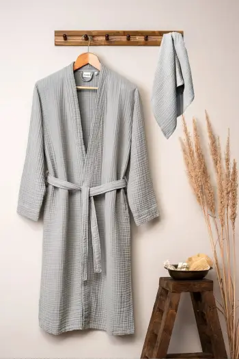 Set rrobdeshamalli Mijolnir, kimono, ngjyrë gri