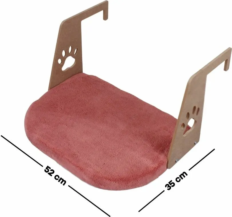 Shtrat për mace, Paws & Whiskers, Riana, ngjyrë korale - 2