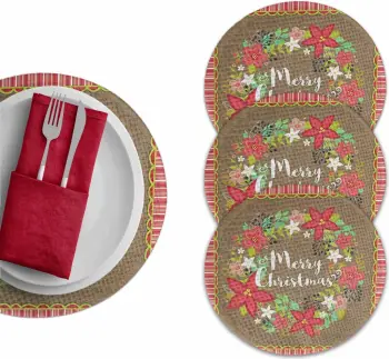 Set nënshkruese tavoline, shumëngjyrëshe, Hermia Concept, 2306Supla, 4 copë