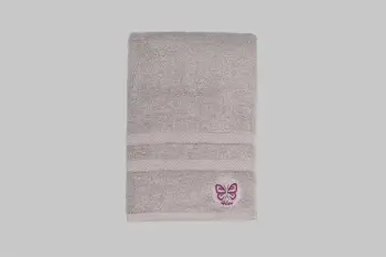 Peshqir banje Mijolnir, Hope, ngjyrë gri, 70x140cm