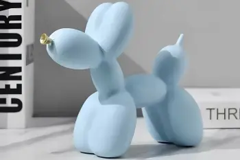 Objekt dekorativ Evila Originals, ngjyrë baby blue, CY0424