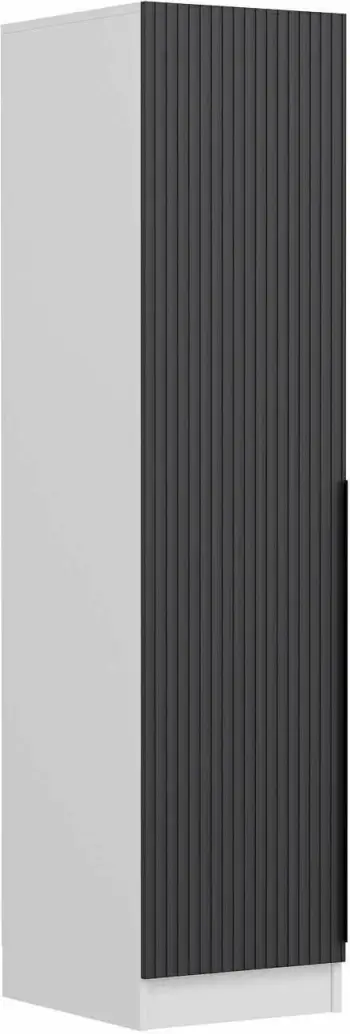 Dollap për rroba Skye Decor, anthracite dhe i bardhë, Minar Kale - 8750