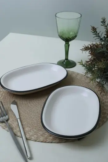 Set pjatash servirëse (2 copë), Hermia Concept, X00018686