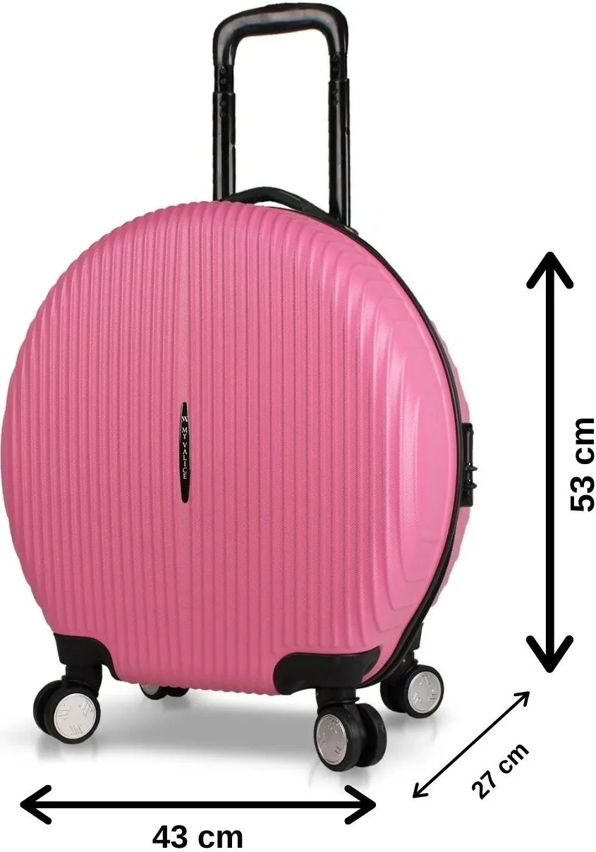 Valixhe udhëtimi rozë Zoozie Bags, 2378 - 2