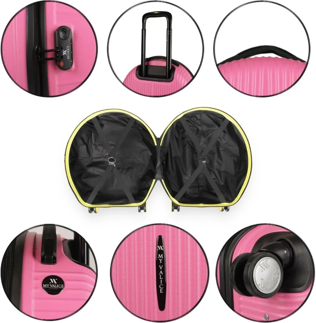 Valixhe udhëtimi rozë Zoozie Bags, 2378 - 6