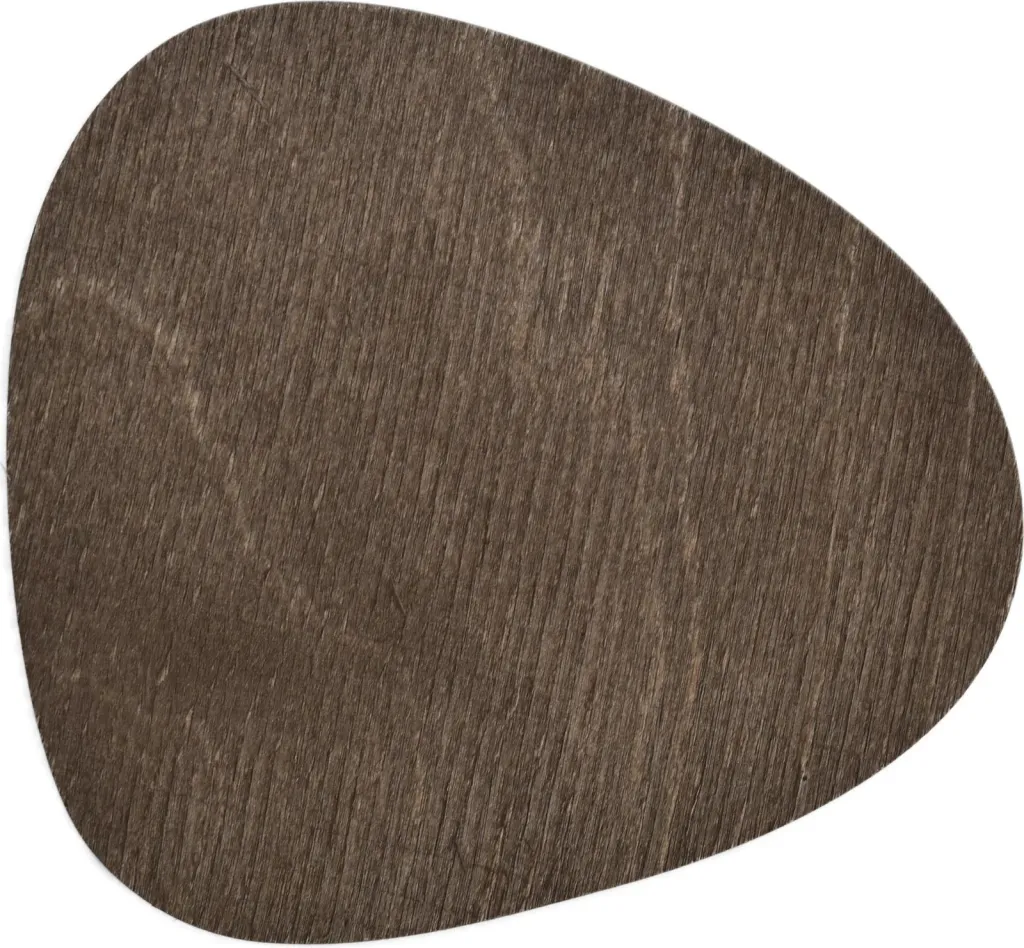 Set nënshkues druri për tavolinë (4 copë), Hermia Concept, dardhë - wenge - 5