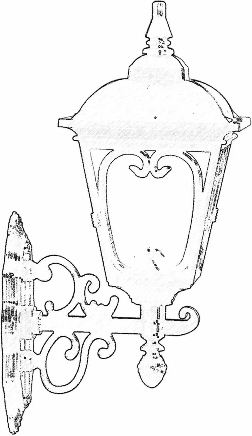 Llambë muri për jashtë, Opviq, BAP-68181-BSY-M1 - 2