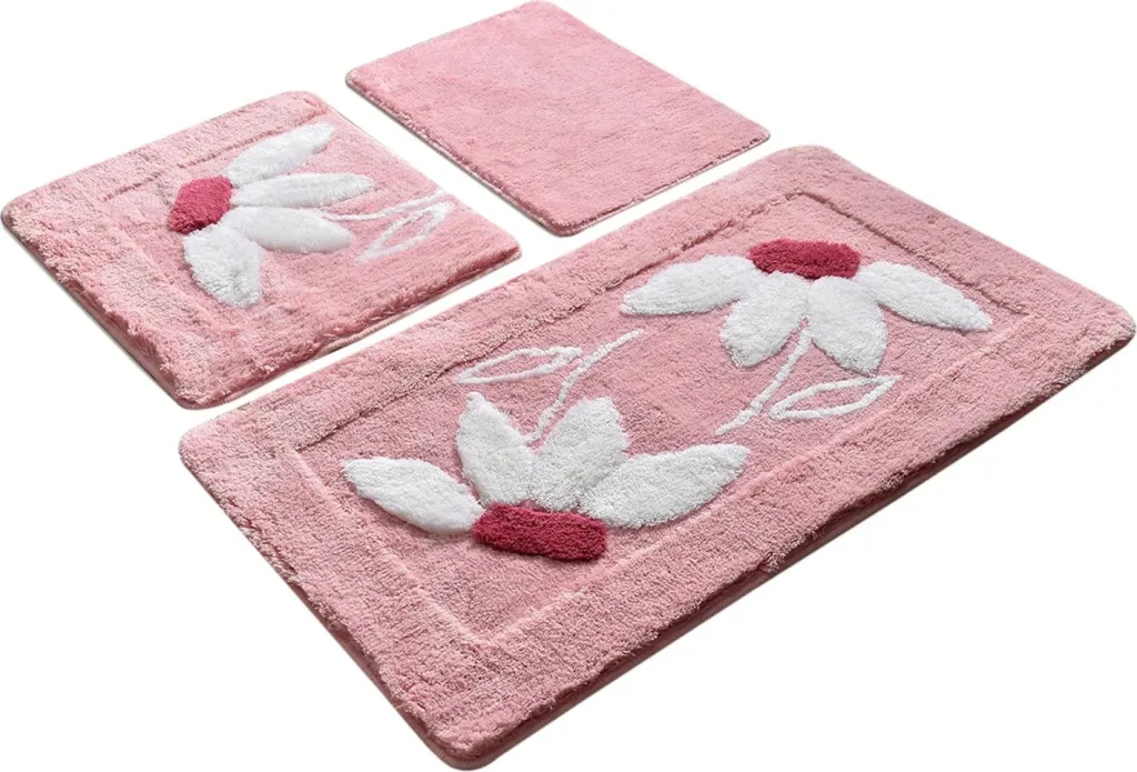 Set tapetash për banjo akrilik, 3 copë, Mijolnir, Daisy, rozë - 2
