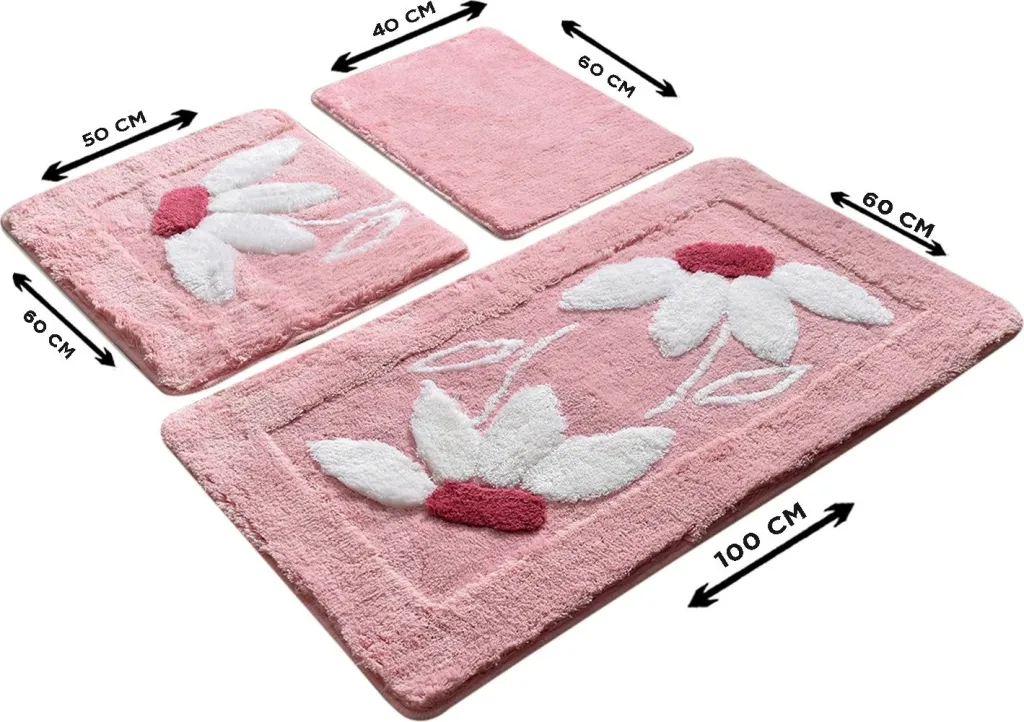 Set tapetash për banjo akrilik, 3 copë, Mijolnir, Daisy, rozë - 3