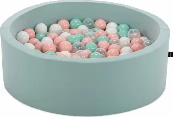 Pishinë me topa për fëmijë, Bubble Pop 200 v2, ngjyrë mint