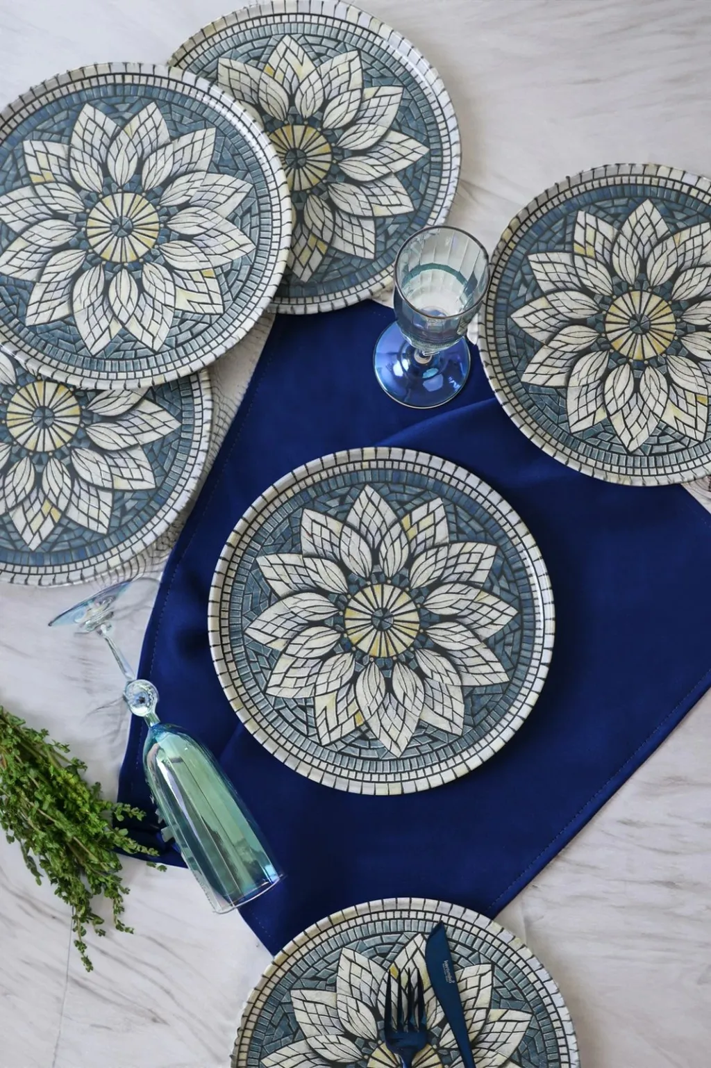 Set pjatash për ëmbëlsira (6 copë), Hermia Concept, X00017442 - 1