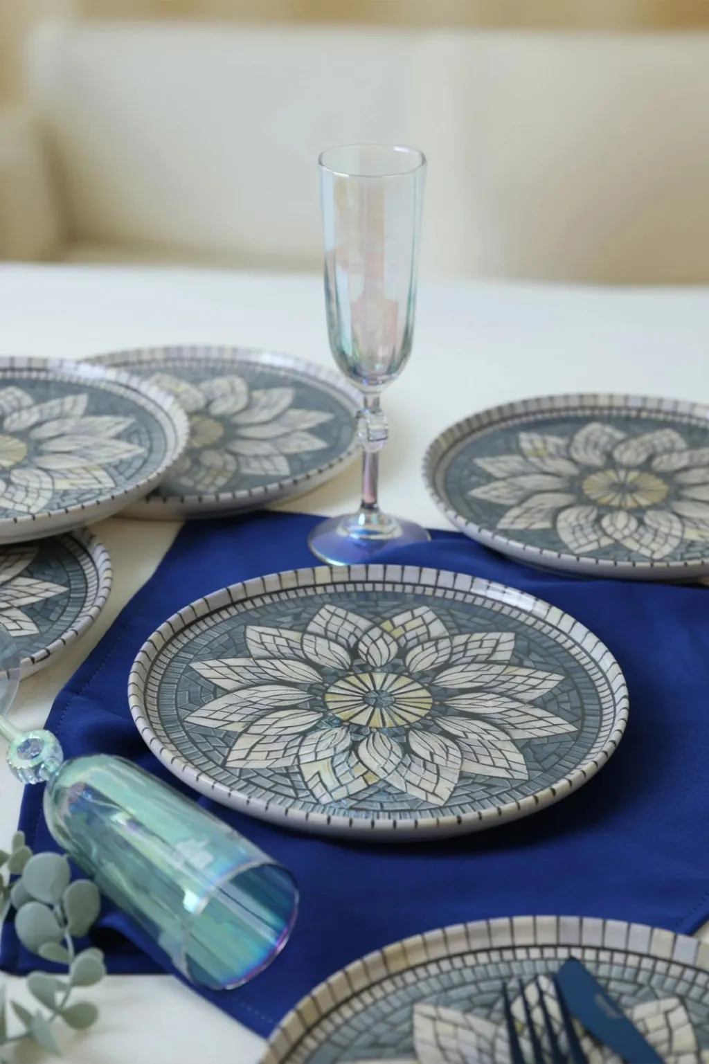 Set pjatash për ëmbëlsira (6 copë), Hermia Concept, X00017442 - 2