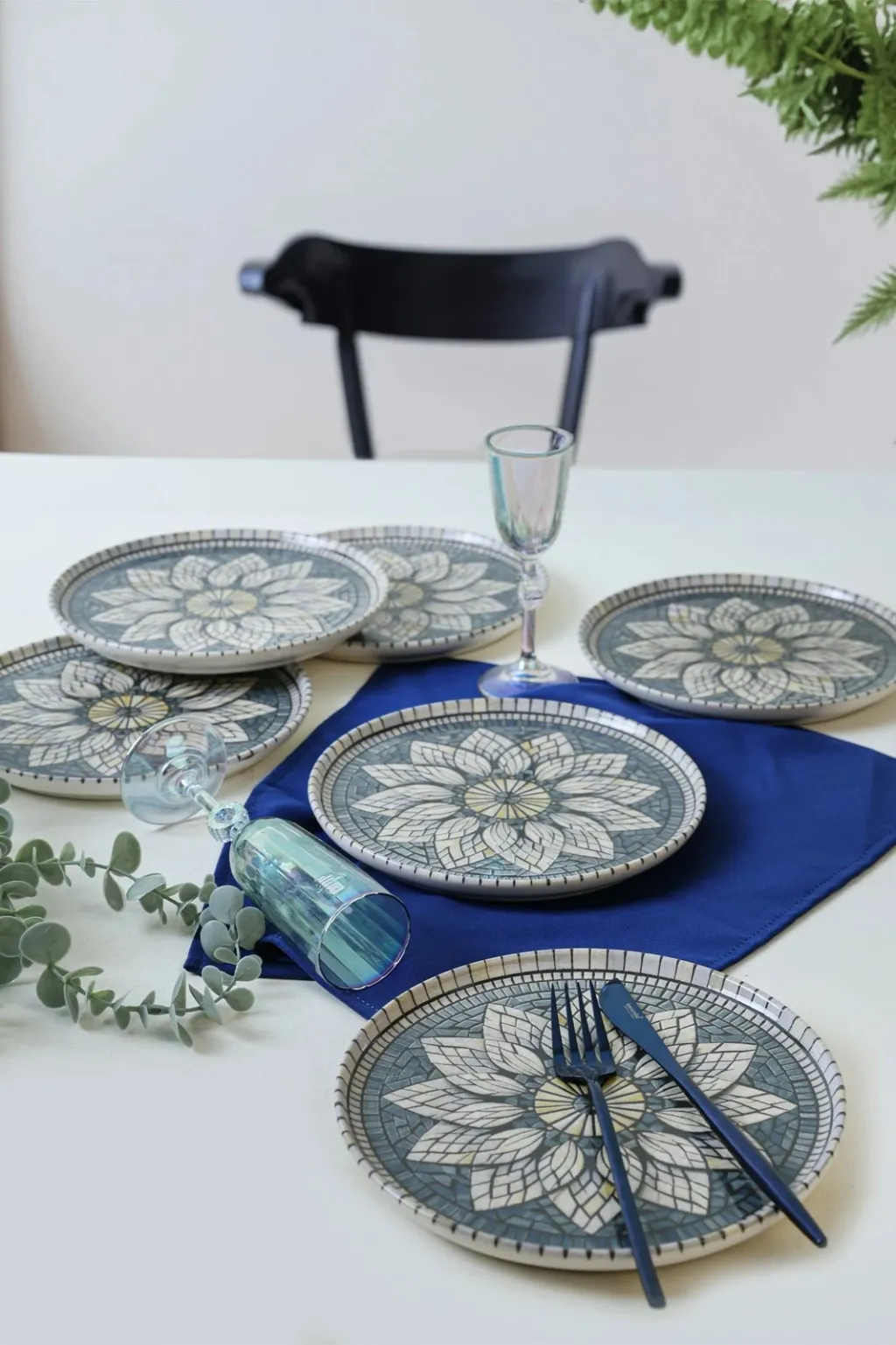 Set pjatash për ëmbëlsira (6 copë), Hermia Concept, X00017442 - 4