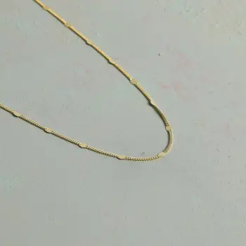 Varëse e hollë prej argjendi, ngjyrë ari, Jumeon 10625G